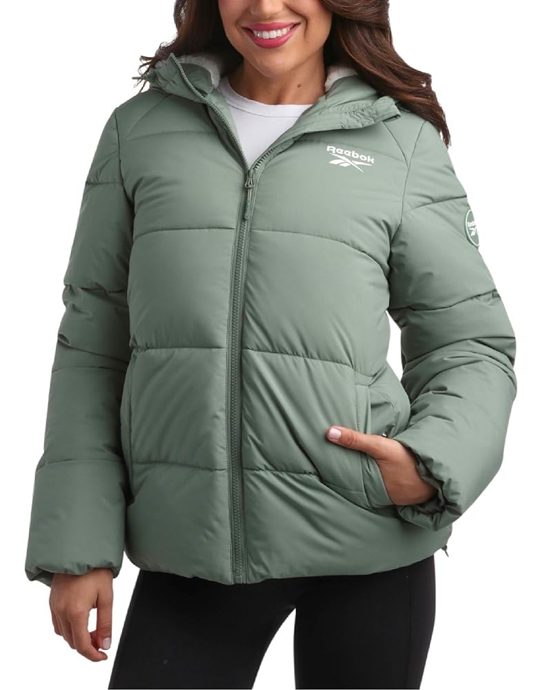 【新品】RUFFLOG STRAIGHT QUILT PUFFER JACKET Amazon.com: Reebok Women's Puffer Jacket - Comfort Stretch